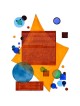 Joyous Geometrics Ketubah - 20 x 28 | All Judaica | Judaica