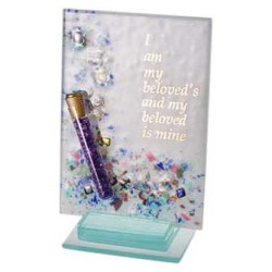 I Am My Beloved's Wedding Breaking Glass Keepsake | Wedding | Judaica