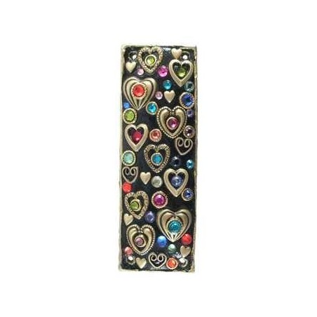 Endless Hearts Mezuzah Case | Mezuzahs | Judaica