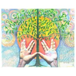 Prestly Blessing and Tree of Life Ketubah | All Judaica | Judaica