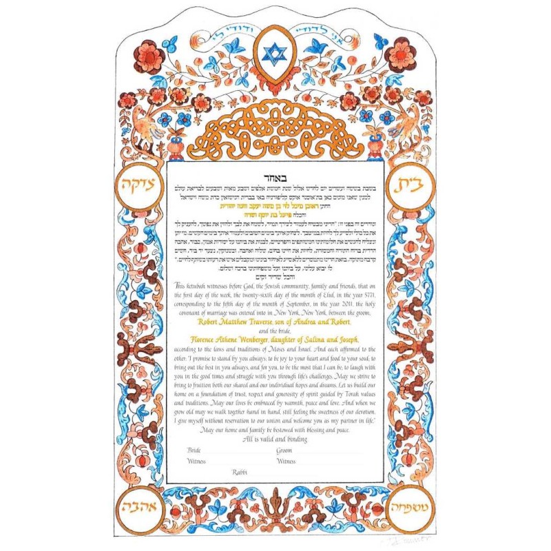 Conegliano Ketubah | All Judaica | Judaica