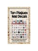 Ten Plagues Nail Decals - Passover Nail Art! | Passover | Judaica