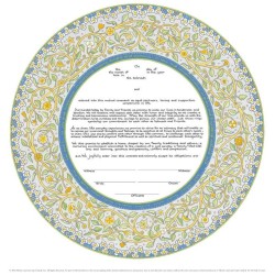 Joy & Happiness Ketubah | All Judaica | Judaica