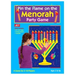 Pin the Flame on the Menorah | All Judaica | Judaica