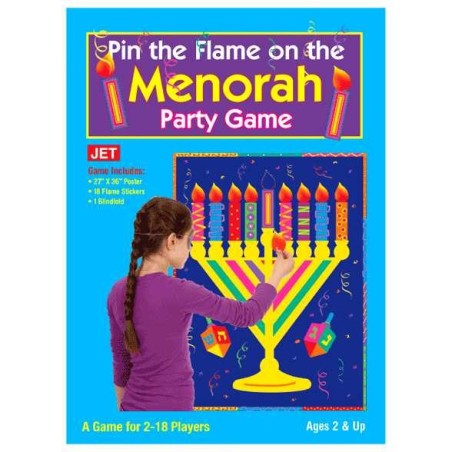 Pin the Flame on the Menorah | All Judaica | Judaica