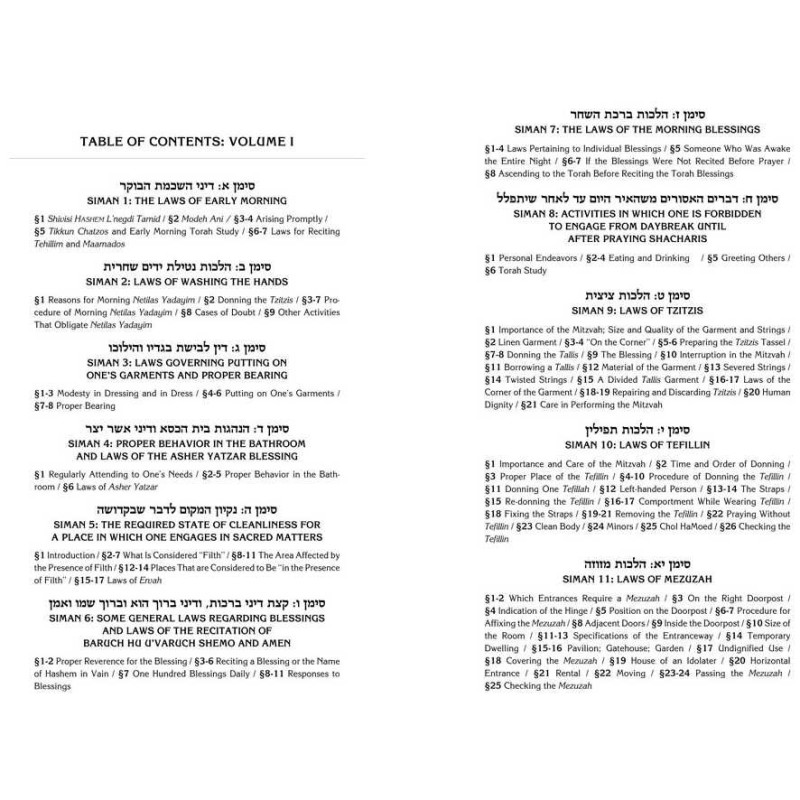 Kleinman Edition Kitzur Shulchan Aruch (5 Volume S | Books | Judaica