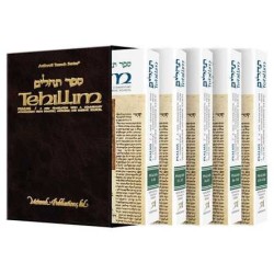 Artscroll Tehillim: 5 Volume Slipcased Personal Se | Books | Judaica