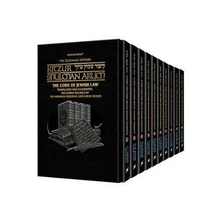 Kleinman Edition Kitzur Shulchan Aruch (10 Volume  | Books | Judaica