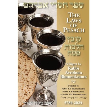 The Laws of Pesach 2024- Rabbi Blumenkrantz | Passover | Judaica