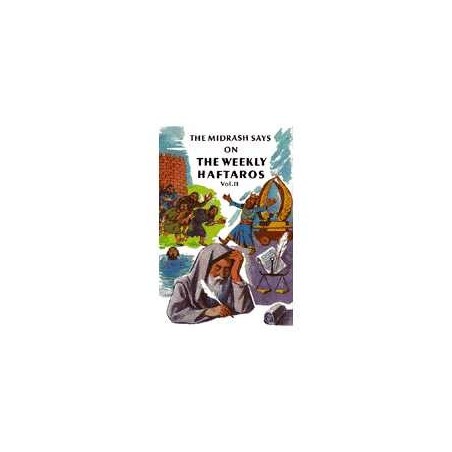 The Midrash Says Haftorah Vol. 3: Vayikra/Leviticu | Books | Judaica