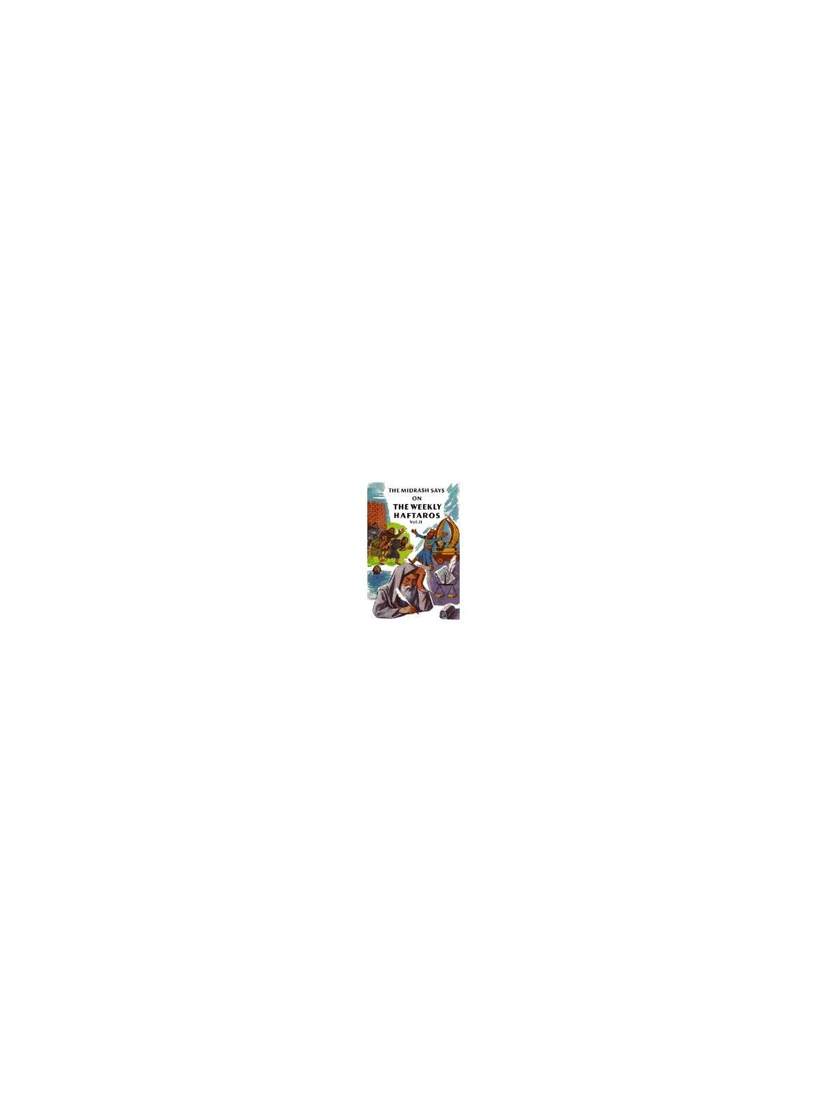 The Midrash Says Haftorah Vol. 3: Vayikra/Leviticu | Books | Judaica