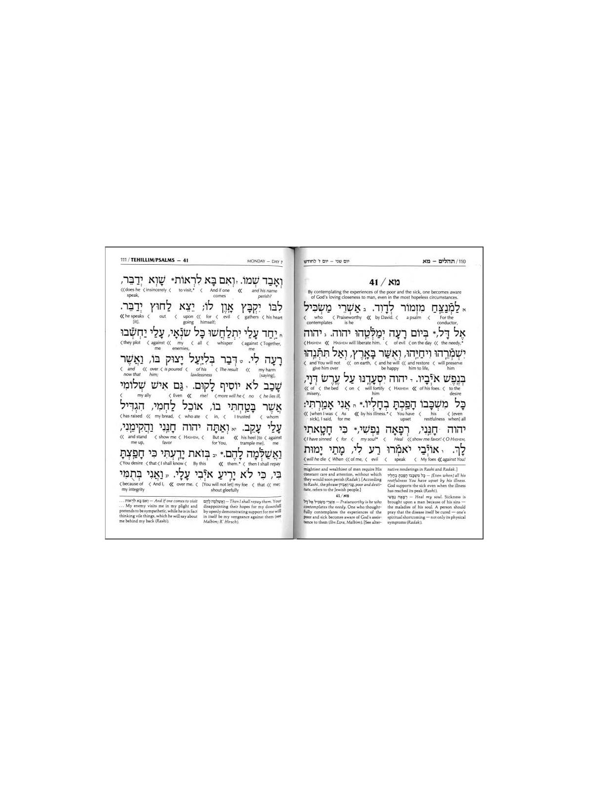ArtScroll Interlinear Compact Tehillim: Schottenst | Books | Judaica