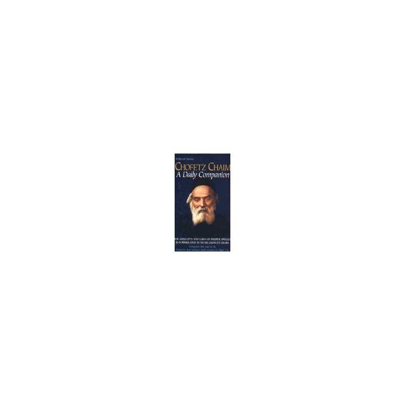 Chofetz Chaim: A Daily Companion | Books | Judaica