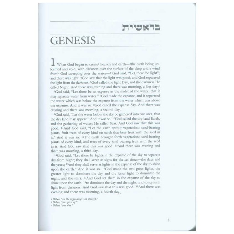 JPS Tanakh: The New Translation in English - White | Books | Judaica