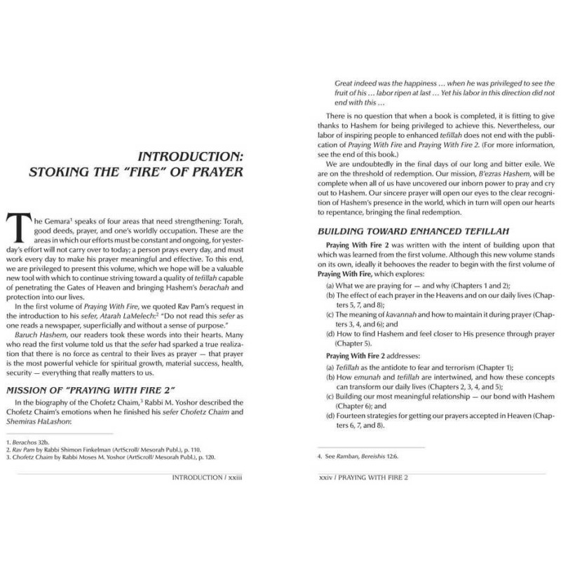 Praying with Fire Volume 2 - Pocket Size | Books | Judaica