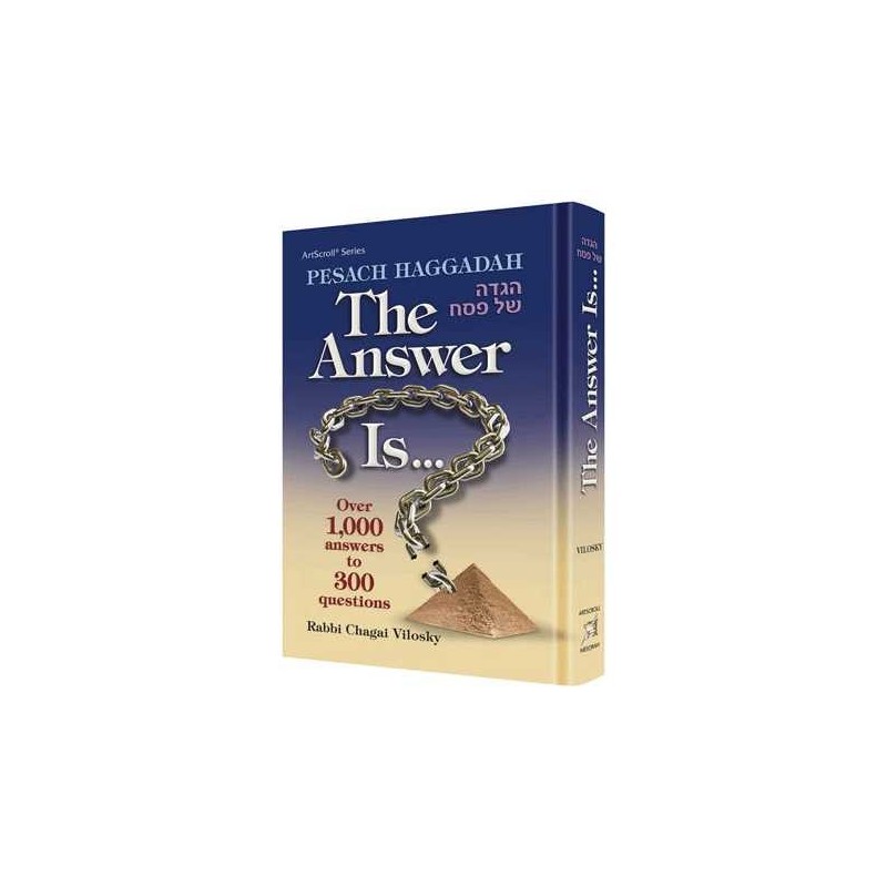 Pesach Haggadah: The Answer Is... - Hardcover | Passover | Judaica
