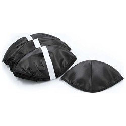 Unlined Rayon Shul Kippahs - Black/Gross | Kippahs | Judaica
