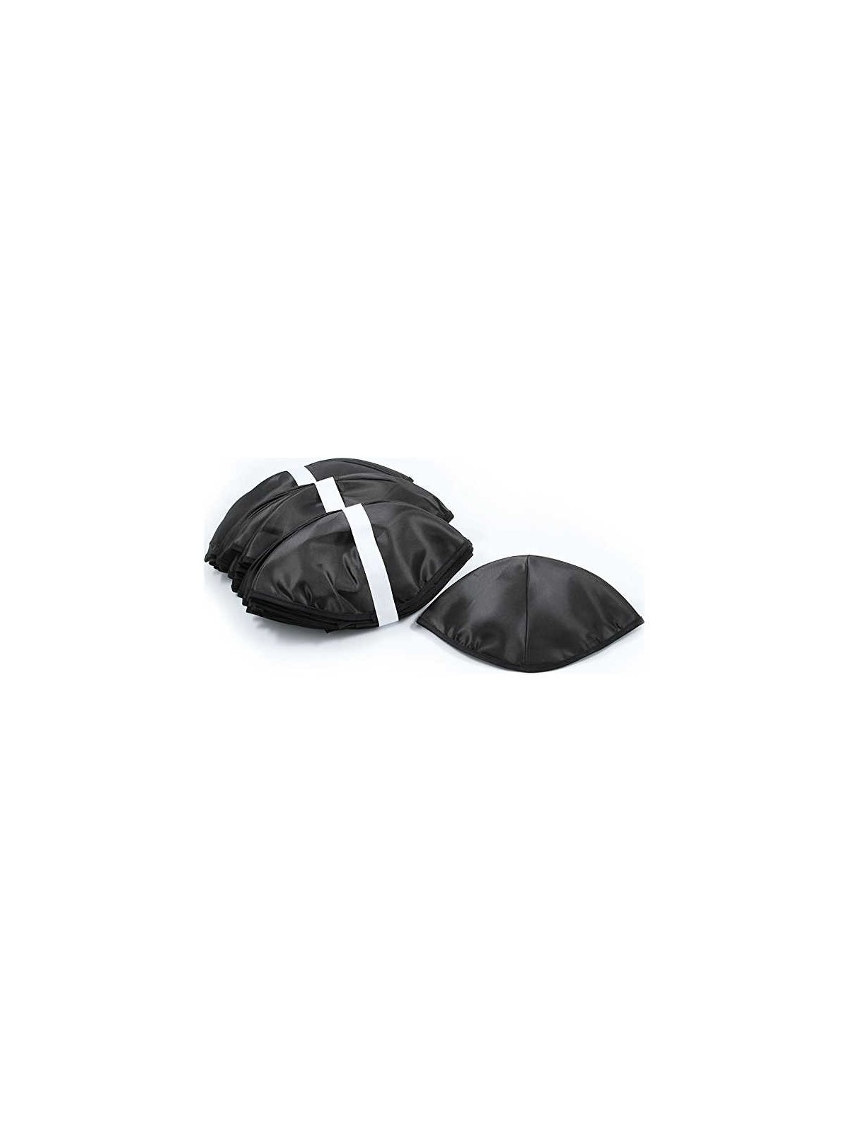 Unlined Rayon Shul Kippahs - Black/Gross | Kippahs | Judaica