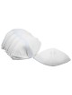 Unlined Rayon Shul Kippahs - White/Gross | Kippahs | Judaica