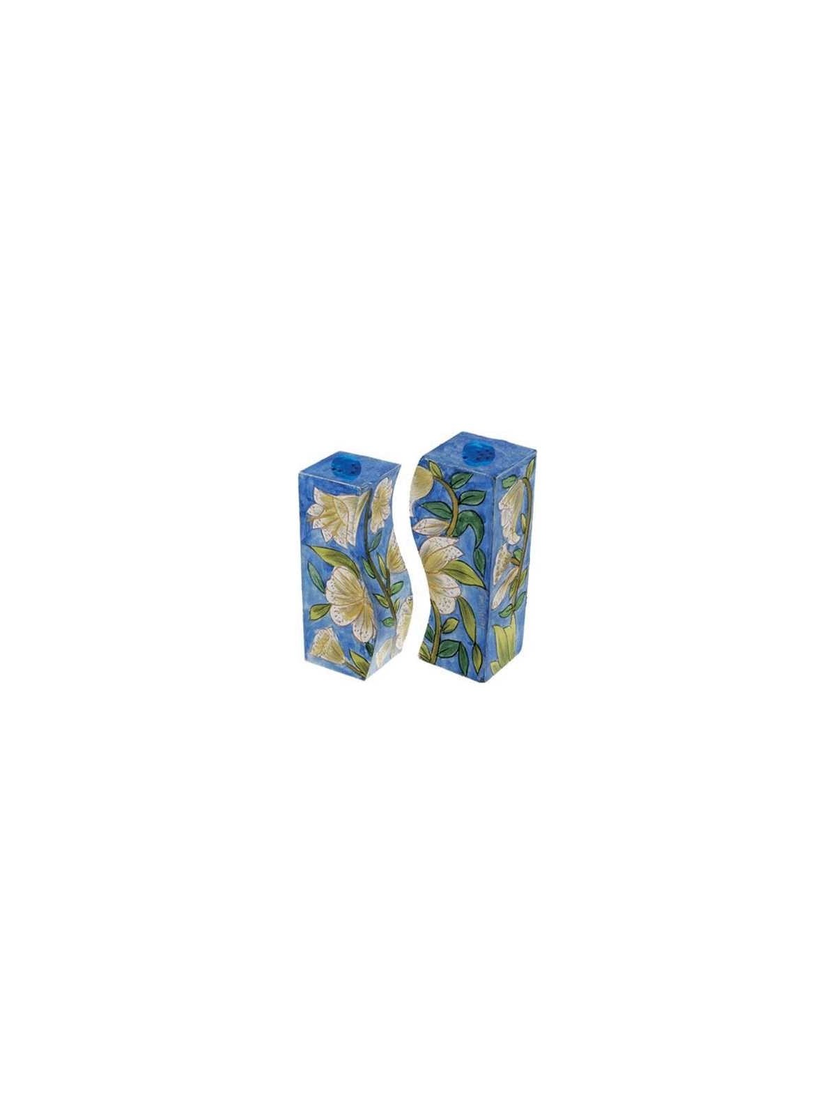 Lilies Fitted Salt & Pepper Shakers | Home Goods | Judaica