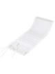 Tashbetz Traditional White with White Stripes Wool | Tallit/Tallis | J