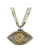 Silver Gray Evil Eye Necklace | Jewelry | Judaica