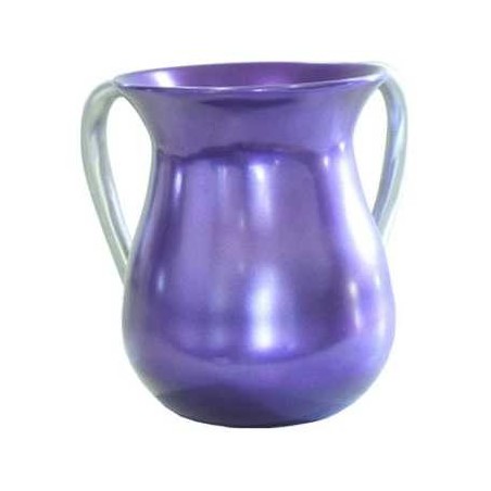 Purple Anodized Washing Cup | Washing Cups | Judaica