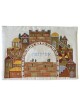 Rustic Jerusalem Afikoman Bag | Passover | Judaica