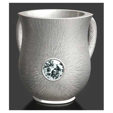 Brushed Silver Washing Cup | Washing Cups | Judaica