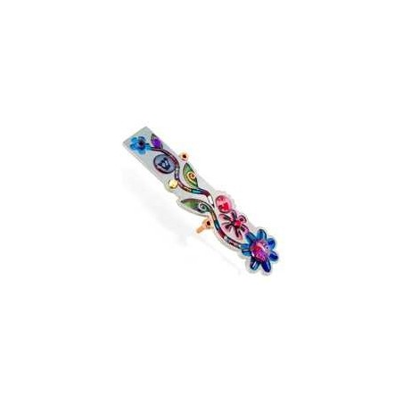 Rainbow Flower Mezuzah Case | Mezuzahs | Judaica