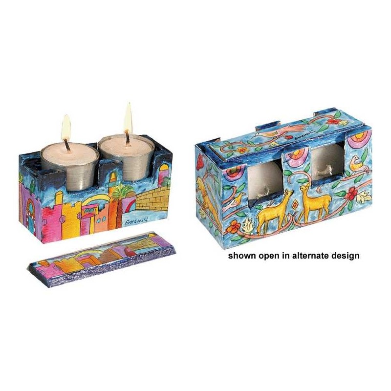 Oriental Animals Travel Tealight Holder | Candle Holders | Judaica