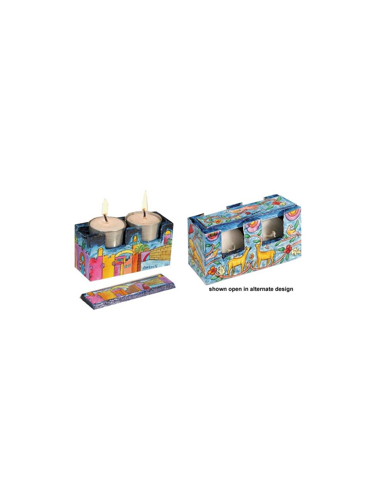 Oriental Animals Travel Tealight Holder | Candle Holders | Judaica