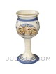 Jerusalem Scene Ceramic Kiddush Cup | Kiddush Cups | Judaica