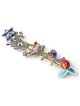 Peace and Love Mezuzah Case | Mezuzahs | Judaica