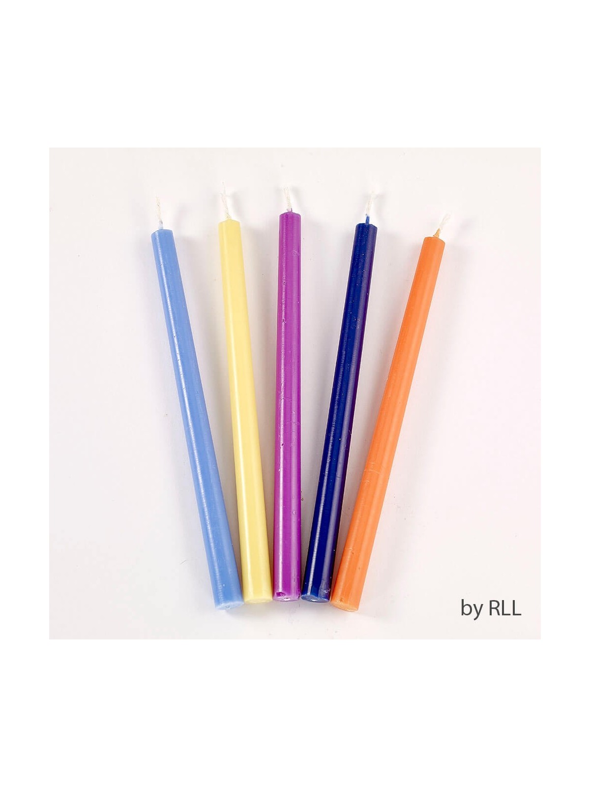 Deluxe Multi-Color Chanukah Candles | Hanukkah | Judaica