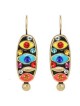 Oval Multi-Eye Wireback Earrings | Jewelry | Judaica