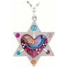 Star of David with Heart & Dove Necklace | Jewelry | Judaica