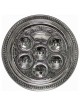 Silver Plated Seder Plate - 15" | Passover | Judaica