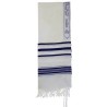 Traditional Blue Stripe Wool Tallit | Tallit/Tallis | Judaica