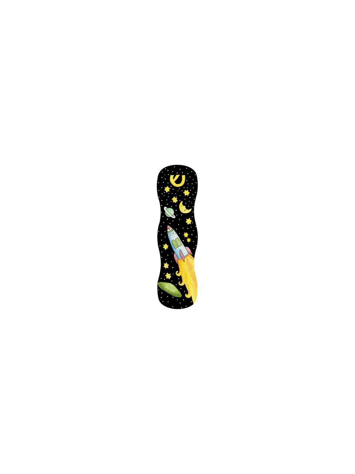 Rocket Ship Mezuzah Case | Mezuzahs | Judaica