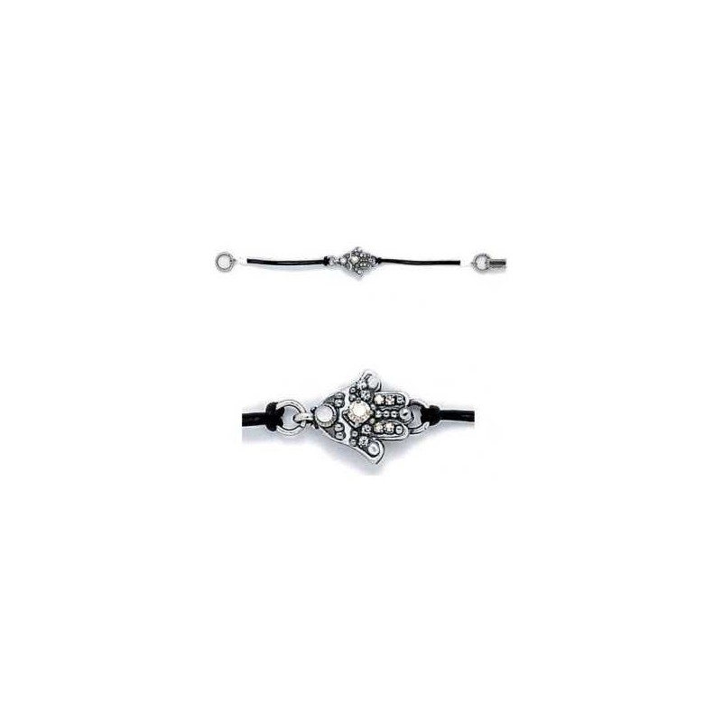 Hematite Hamsa Bracelet | Jewelry | Judaica