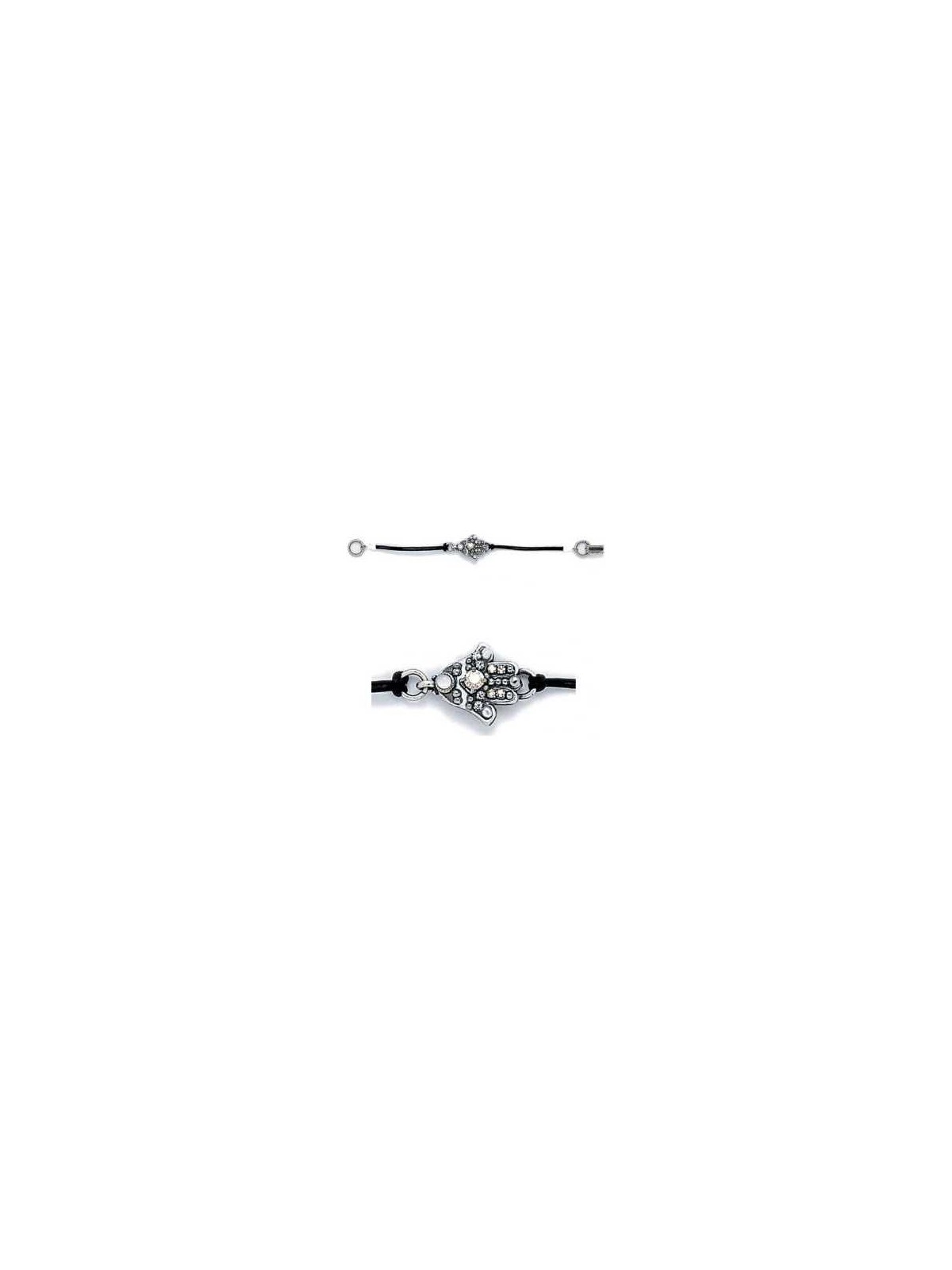Hematite Hamsa Bracelet | Jewelry | Judaica