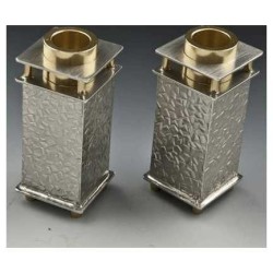 Square Candlesticks | Candle Holders | Judaica