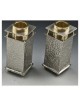 Square Candlesticks | Candle Holders | Judaica
