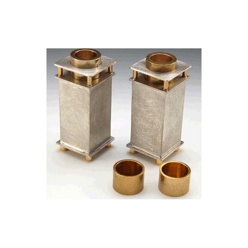 Square Candlesticks | Candle Holders | Judaica