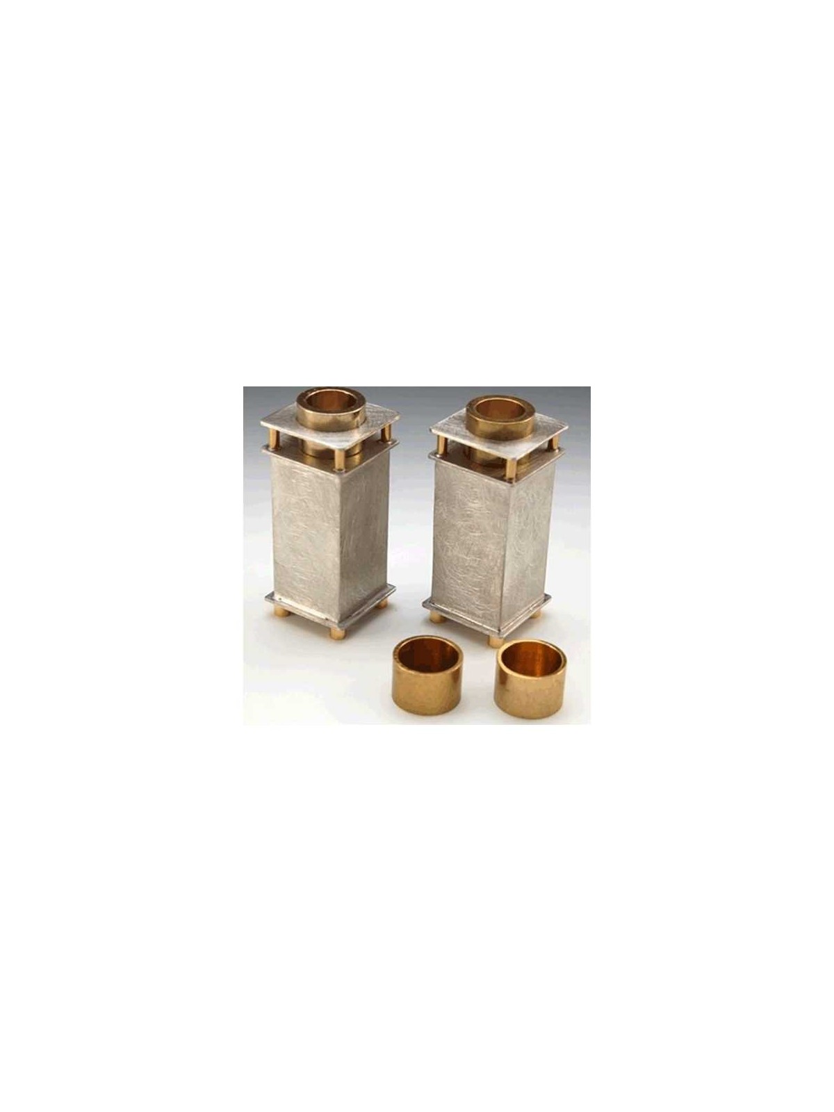 Square Candlesticks | Candle Holders | Judaica