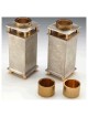 Square Candlesticks | Candle Holders | Judaica