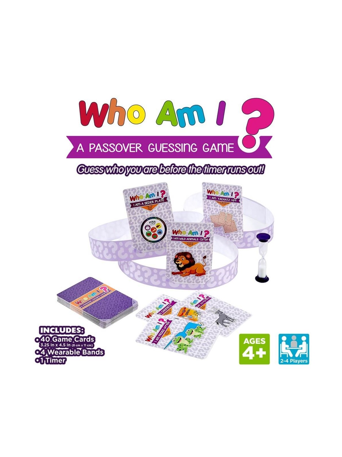 Who Am I? A Passover Guessing Game | Passover | Judaica