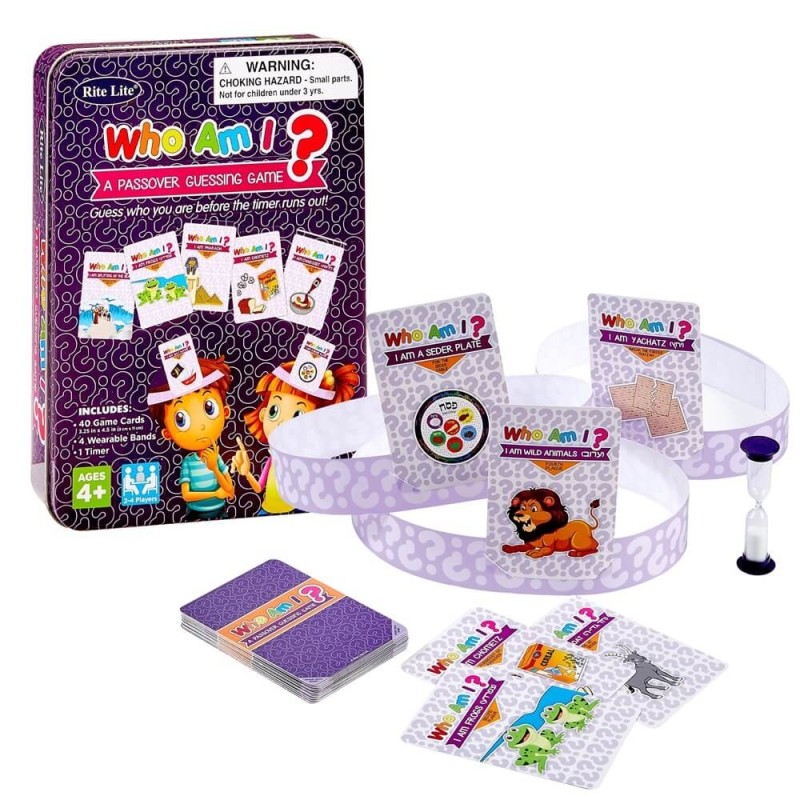 Who Am I? A Passover Guessing Game | Passover | Judaica