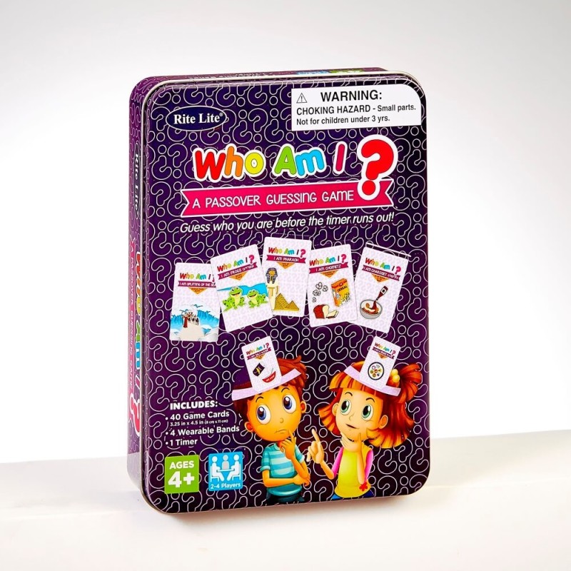 Who Am I? A Passover Guessing Game | Passover | Judaica